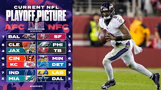 NFL Playoff Picture UPDATED: Will the Ravens REMAIN ON TOP as the No. 1 seed?? |