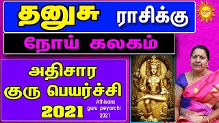 Athisara Guru Peyarchi Palangal 2021 | Thanusu | அதிசார குரு பெயர்ச்சி பலன்கள் 2021