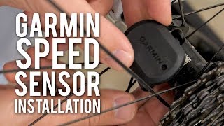 Garmin Speed Sensor Installation