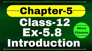 Introduction Ex 5.8 | Class 12 Math | Differentiability | Mean Value Theorem | Rolle's Theorem