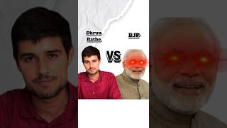 Dhruv Rathee vs BJP Lafde 😨 #motivation #dhruvrathee #modi #bjp #lafda #shorts #viral