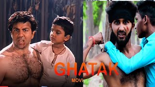 #sunnydeolkatiyafight #ghatakspoofvideo   Gatak Fight || Ghatak Spoof Video new 2022