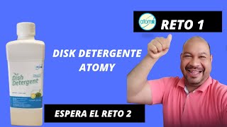 Reto 1. Lavando el Baño con el  Dish Detergente Atomy