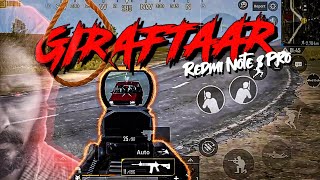 GIRAFTAAR ⚡⚡REDMI NOTE 8 PRO | PUBG MOBILE | NAWAB GAMING