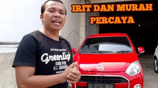 MOBIL BEKAS DAIHATSU AYLA X 2016 SEPERTI INI KONDISI WARNA MERAH WALAUPUN MOBIL BEKAS