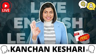 Learn English Live 🚀 Sunday Live Class | Kanchan English Connection