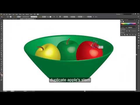 How to draw relastic fruits on adobe illustrator CS6 How to draw relastic fruits on adobe illustrator CS6