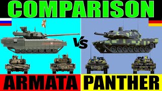 T-14 Armata vs KF51 Panther: comparison | Panther vs Armata: Which Would Win?