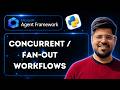 Concurrent Workflows in Microsoft Agent Framework | Fan‑Out AI Agents