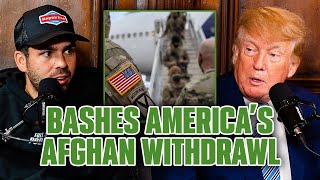 Donald Trump BASHES America’s Withdrawn In Afghanistan