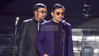 MANNY PACQUIAO SINGS \