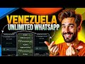 Venezuela Virtual WhatsApp Unlimited Accounts 🔥 Get Free International WhatsApp
