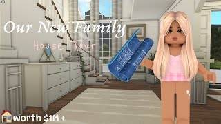 Our NEW FAMILY HOUSE TOUR!$1M+|Roblox Bloxburg Family Roleplay