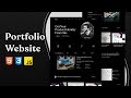 Make Your Own Personal Website Using HTML CSS and JS