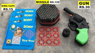 Diwali gun testing || Diwali missile gun testing || missile gun || toy gun video