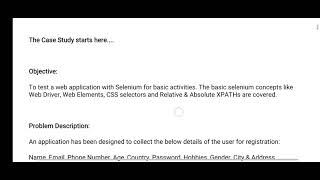 User Registration Dynamic xpath cc answer