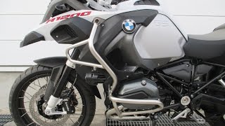 R1200GSAアドベンチャーの標準車高とローダウン車の比較