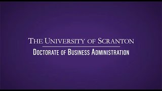 Research DBA Program - The University of Scranton