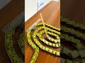 mesmerizing domino chain reactions with matches u0026 cards 🎴🔥 satisfying creations