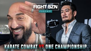 Karate Combat president Asim Zaidi goes to WAR with One Championship | Fight SZN