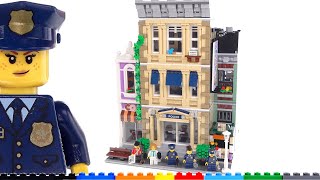 LEGO modular Police Station 10278 review! Expert design, a little lacking in soul