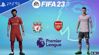FIFA 23- Liverpool vs Arsenal - Premier League 22/23 Full Match at Anfield | PS5™ [4K60]