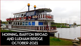 Horning Barton Broad and Ludham Bridge October 2021 #tourism #autumn #holidays