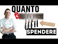 Quanto spendere per un coltello 🔪 da cucina professionale e non (miglior coltello su Amazon)