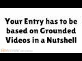 The Grounded Videos in a Nutshell Collab Announcement (CLOSED)