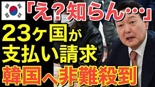 【海外の反応】隣国へ非難殺到！金を払わない、約束も守れない国が先進国と言い張って…【にほんのチカラ】