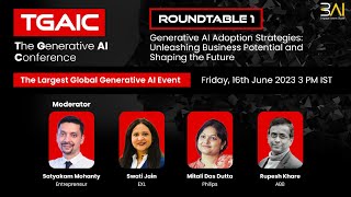 TGAIC - Roundtable - Generative AI Adoption Strategies