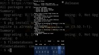 Run SQL on Android with SQLite in Termux 📱⚡ | Create DB & Query from Terminal #linux #android #sql