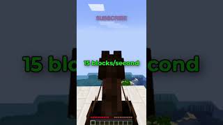 Fastest way to climb in Minecraft? #minecraft #mcyt #shorts