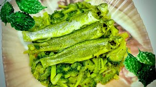 korola with fish recipe |তিতা ছাড়া রং সবজু রেখে করোলা রান্না একতাই সহজ যে সবাই পারবেন |Ranna recipe