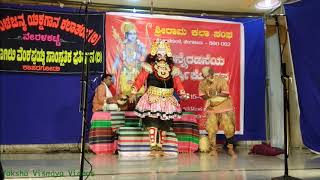 Yakshagana Shambarasura Vadhe 6 - Movvar as Besthara Nayaka