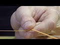 daiwa tutorial. how to splice j braid hollow with luke davis.