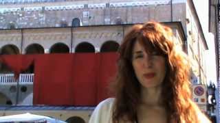 Marina Fiorato talks about the Palazzo della Ragione in Padua