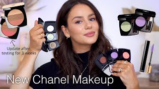 NEW CHANEL MAKEUP: 7 Single Ombre Eyeshadows, Lilas Mascara + Updates on the Sun