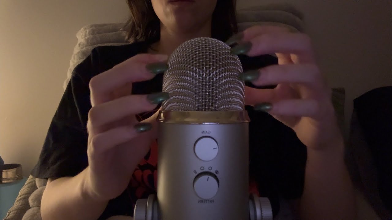 Asmr Fast Aggressive Bare Mic Scratching Youtube