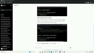 python send header request