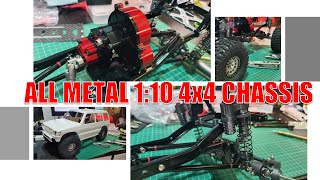 Assembling FIMONDA 1:10 4x4 Crawler all metal chassis