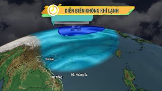 Không khí lạnh mạnh tràn xuống, miền Bắc rét cả ngày lẫn đêm | VTVWDB