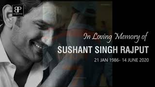 Sushant Singh Rajput - Try not to Cry - Tribute to lost Super Star