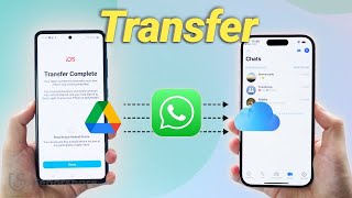 ↔️Transfer WhatsApp from Android to New iPhone 15↔️