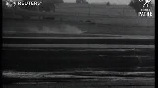 Stunt flyer crashes in St. Louis Air pageant (1937)