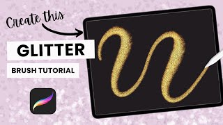 How to Create Glitter Brushes in Procreate (with FREE Download): Procreate Brush Tutorial