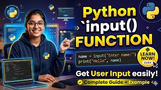 Python input() Function Explained in Hindi 🔥 | Beginner Friendly Tutorial