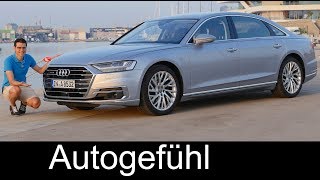 Audi A8 documentary - FULL REVIEW A8L 55 TFSI 3.0 all-new 2018 neu - Autogefühl