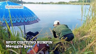 Mancing bareng 001 Spot cibitung rumpin menggila gaess ikan nya