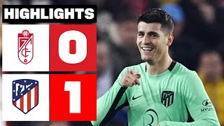 GRANADA CF 0 - 1 ATLÉTICO DE MADRID | RESUMEN | LALIGA EA SPORTS